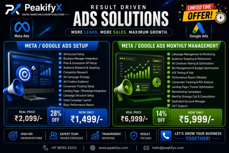 Meta & Google Ads Package Details