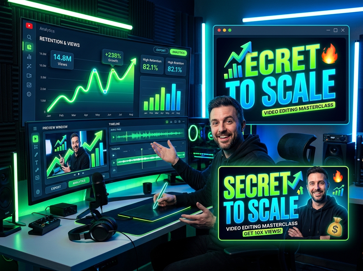 SECRET TO SCALE YouTube Media Thumbnail