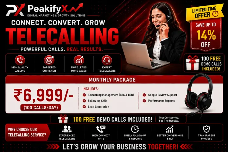 Telecalling Support Package Details
