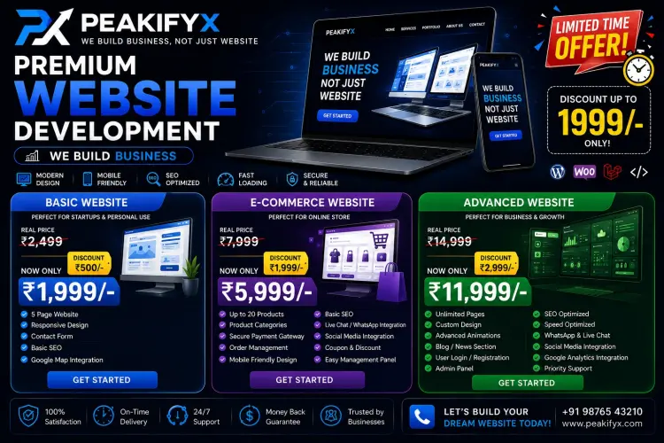 Web Development Package Details